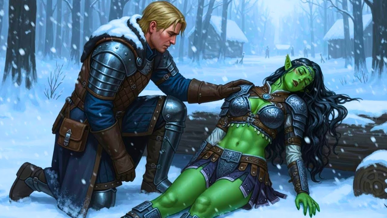 Poor Human Saved An Orc Woman In The Ice — Unaware She Was The Queen