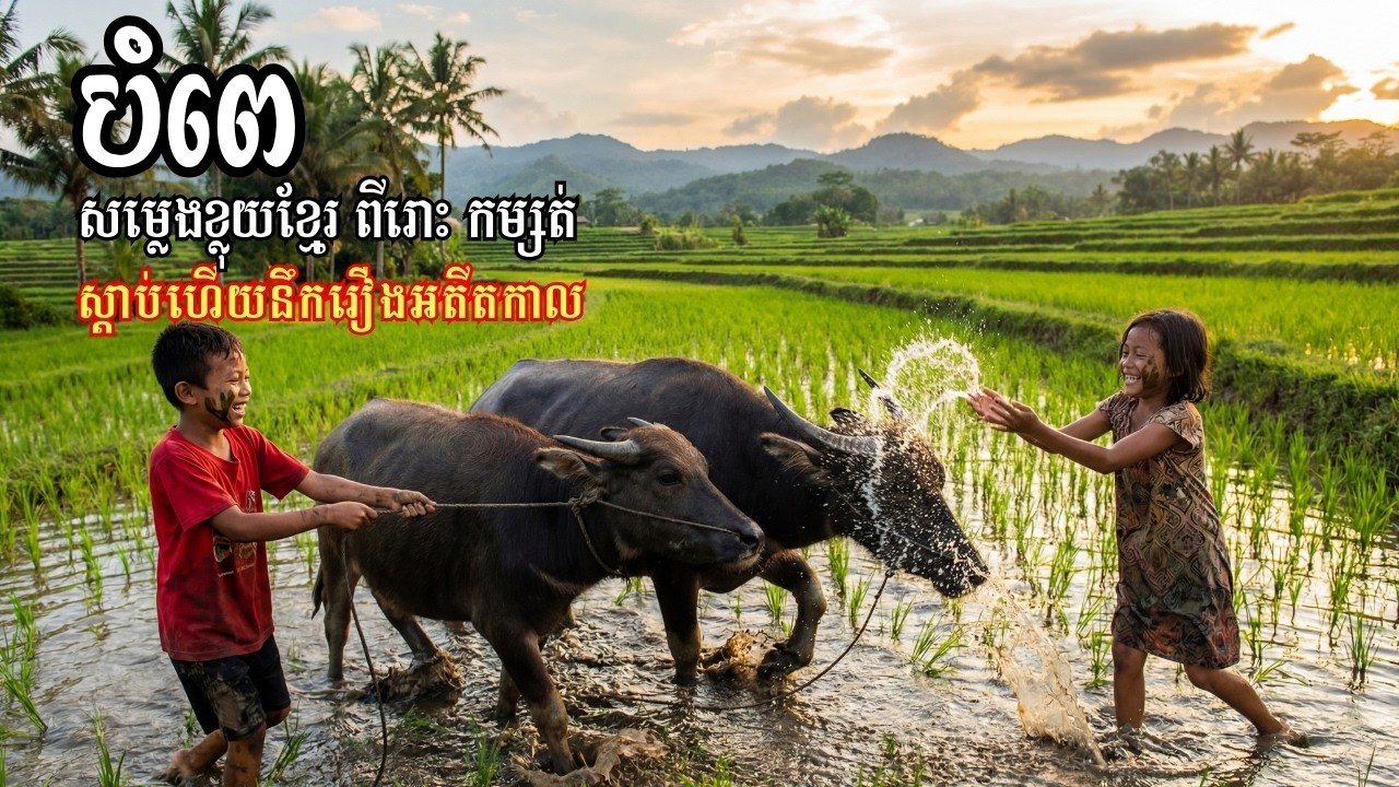 បំពេ​​ | សម្លេងខ្លុយខ្មែរ ពីររោះកម្សត់ | ស្តាប់ហើយនឹករឿងអតីតកាល | Relaxing Music | Khmer Flute