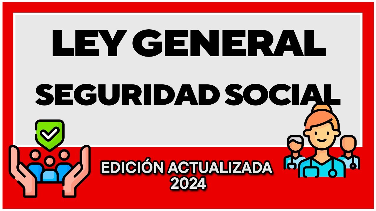 LEY GENERAL DE LA SEGURIDAD SOCIAL | AUDIO COMPLETO PARTE 1 | ESTUDIA OPOSICIONES y DERECHO