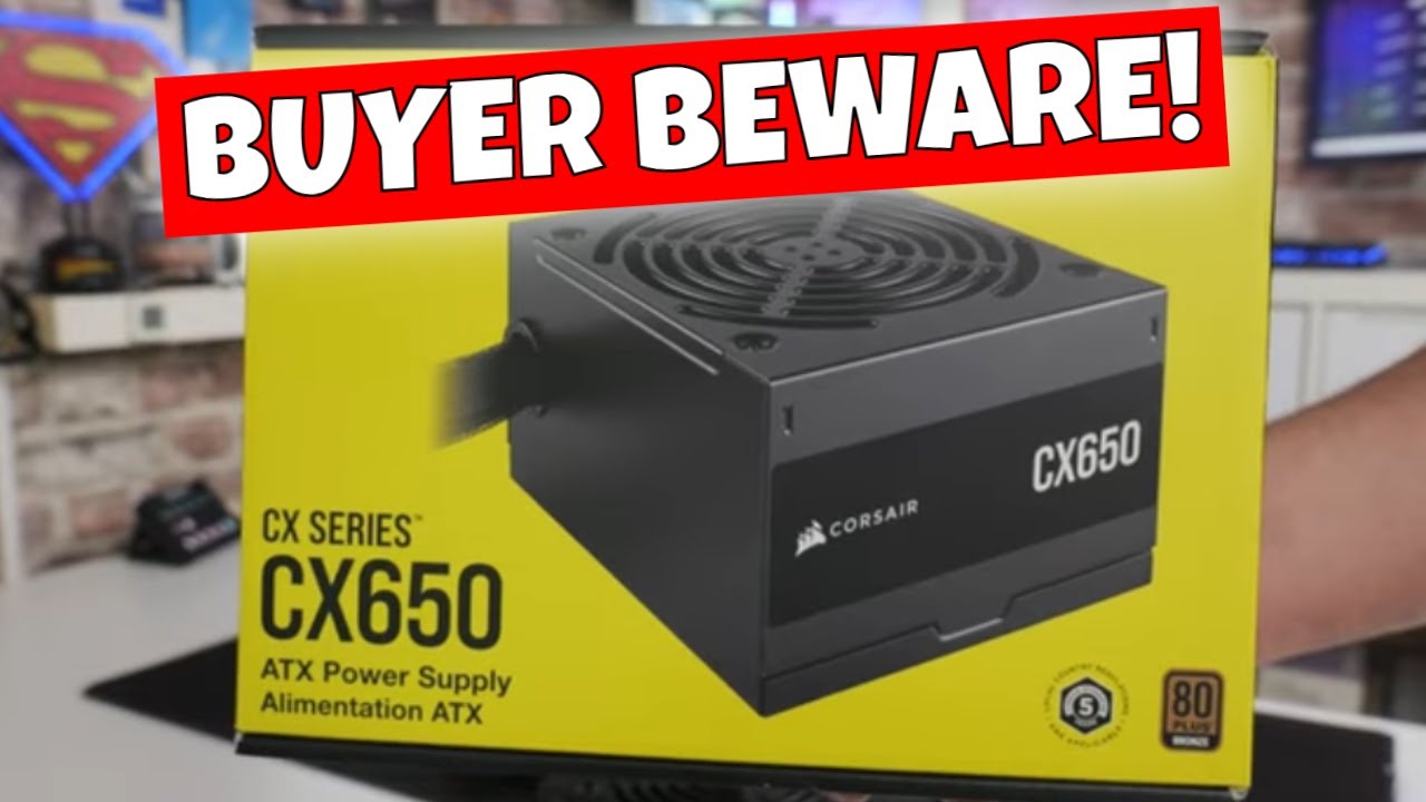 Покупатель, будьте бдительны! Бюджетный игровой блок питания Corsair CX650