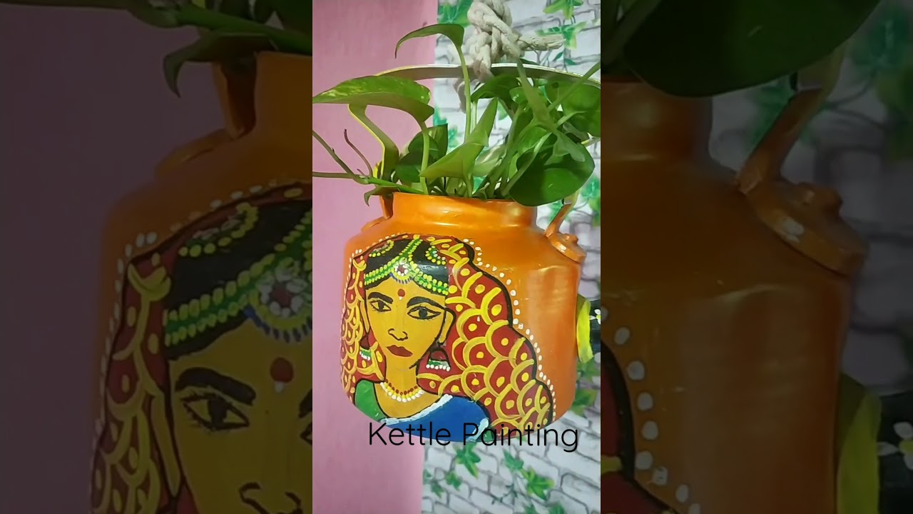 DIY Kettle Painting🖌️