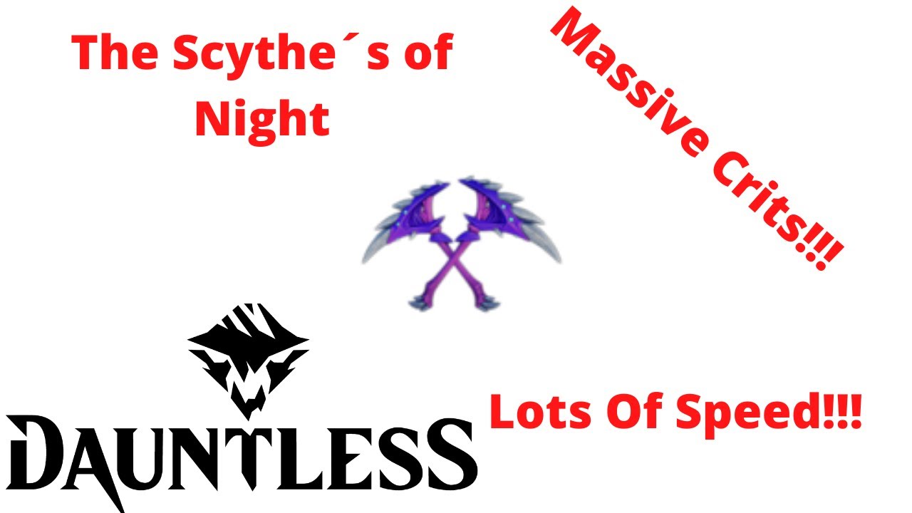 Scythe's of Night|Dauntless|Umbral Chainblades Build