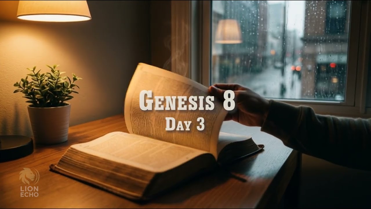 Day 3 — The Flood and the Promise - Bible in a Year ☕ | Peaceful Lofi Scripture for Studying & Calm
