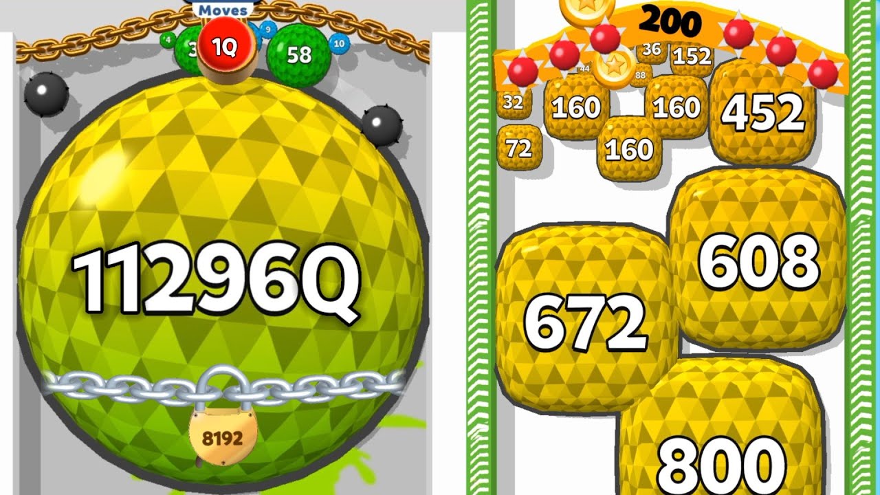 Puff Up - Addition Numbe 2048 - blob merge 2048 ball 3d highest score Max Levels part #20 #puffup