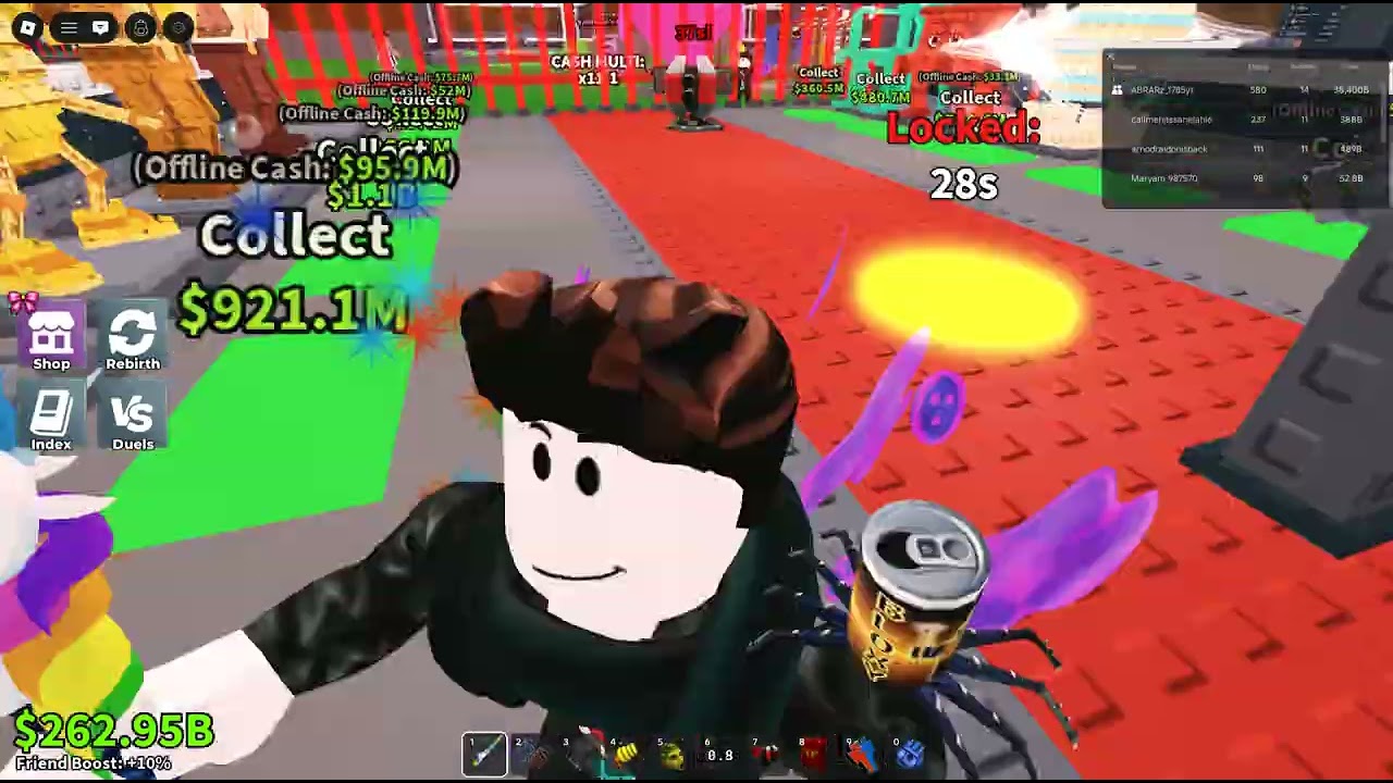 playing steal a brainrot with my friends