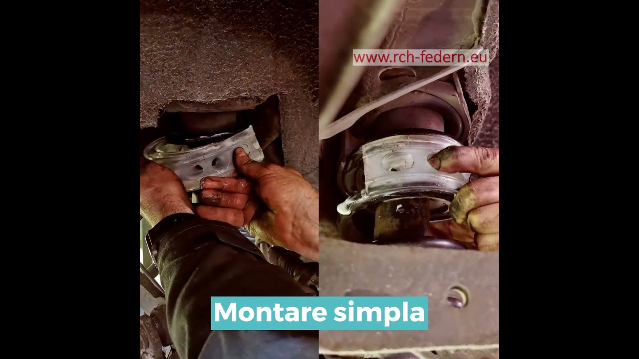 Insertii elastice intarire arcuri elicoidale