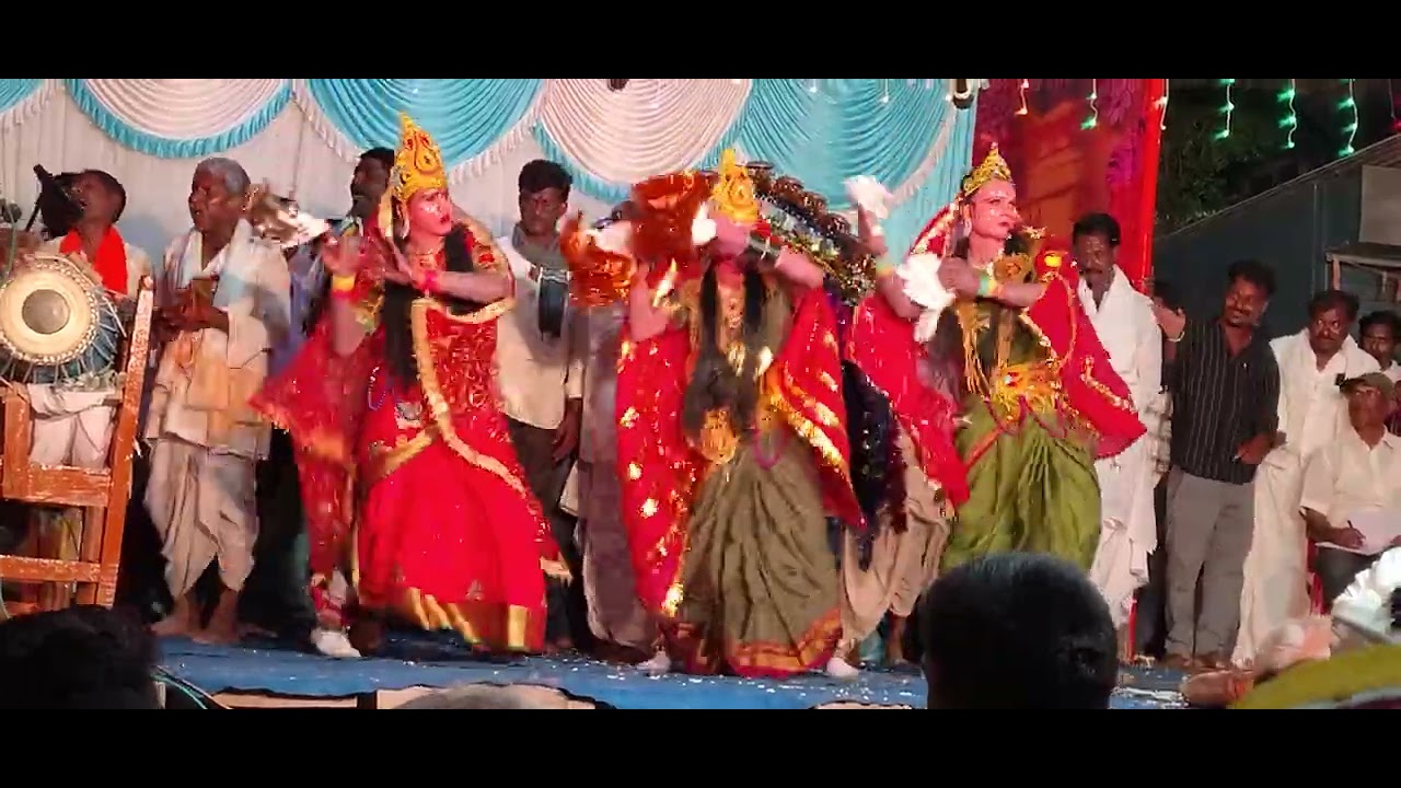ಹುಣಸಗಿ ಗ್ರಾಮದೇವತೆ ಜಾತ್ರೆ ದೇವಿ ಬೈಲಾಟ