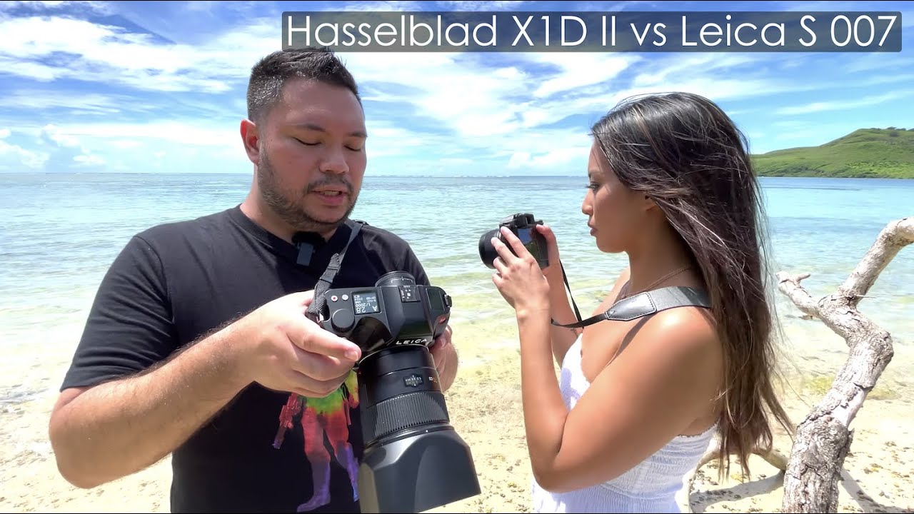 Hasselblad X1D II против Leica S007 для портретов с Катриной Унталан