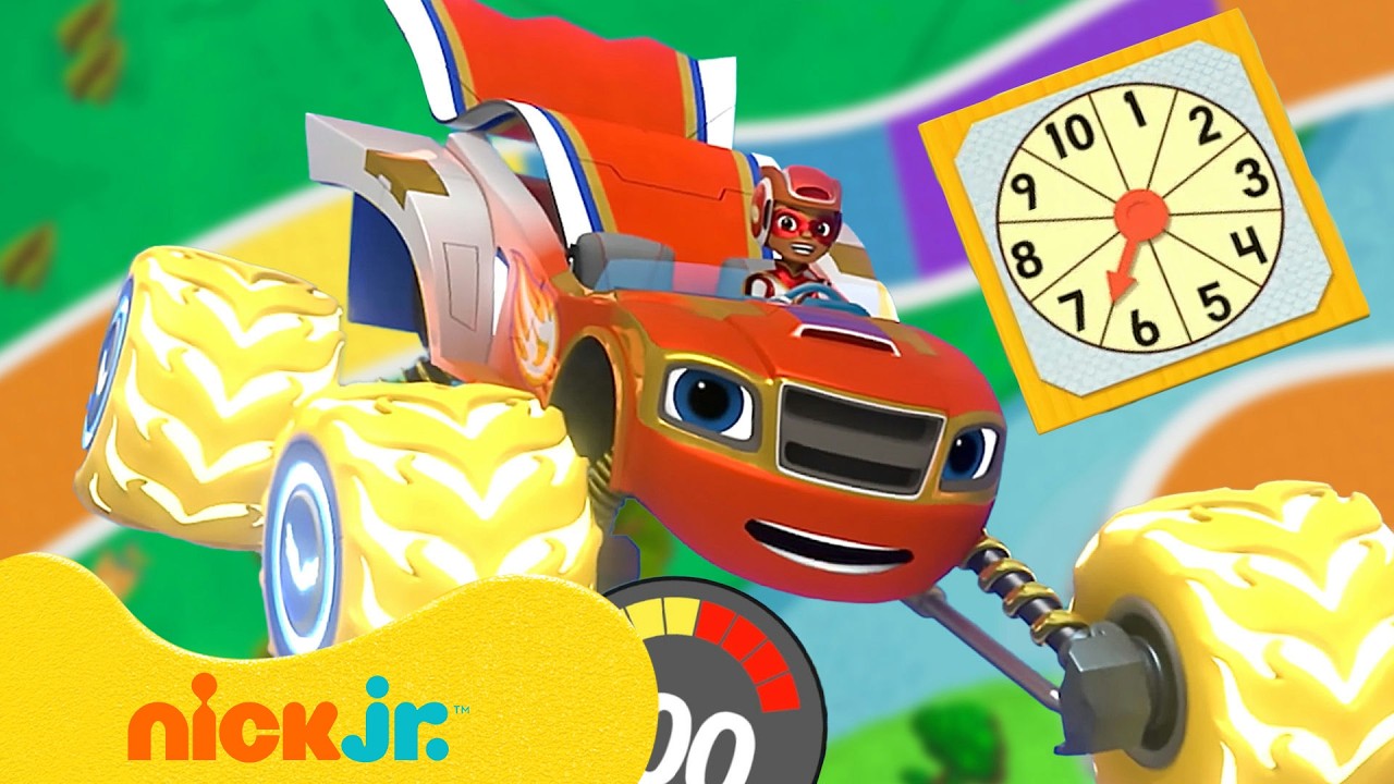 Вспыш и чудо-машинки | 4 ЧАСА STEM‑миссий и приключений с Вспышем! 📏 | Nick Jr. Cyrillic