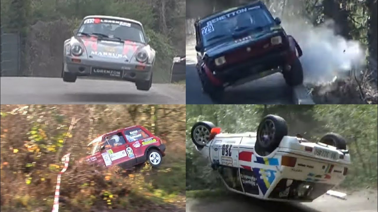 Best of Historic Rally - FAIL, BIG CRASH & SHOW! [Pure sound]