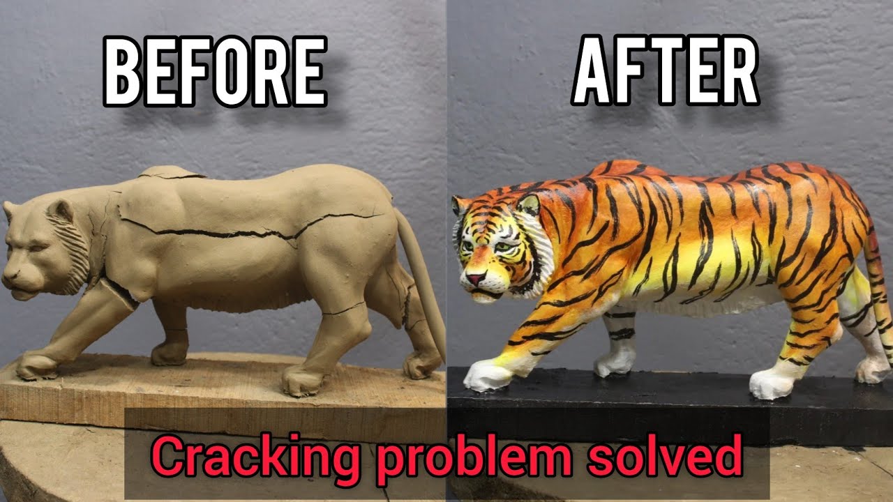 Crack kaise hota hain aur crack ko kaise thik kare | how to replace clay crack