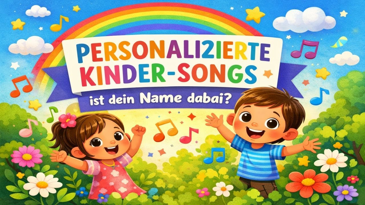 Ist DEIN Name dabei? 😲🎵 Die schönsten Kinderlieder mit Namen