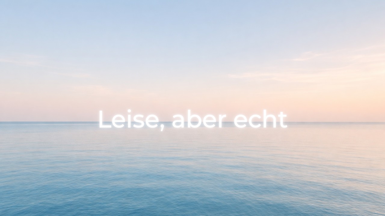 Leise, aber echt · Seelenfunken Deutschpop