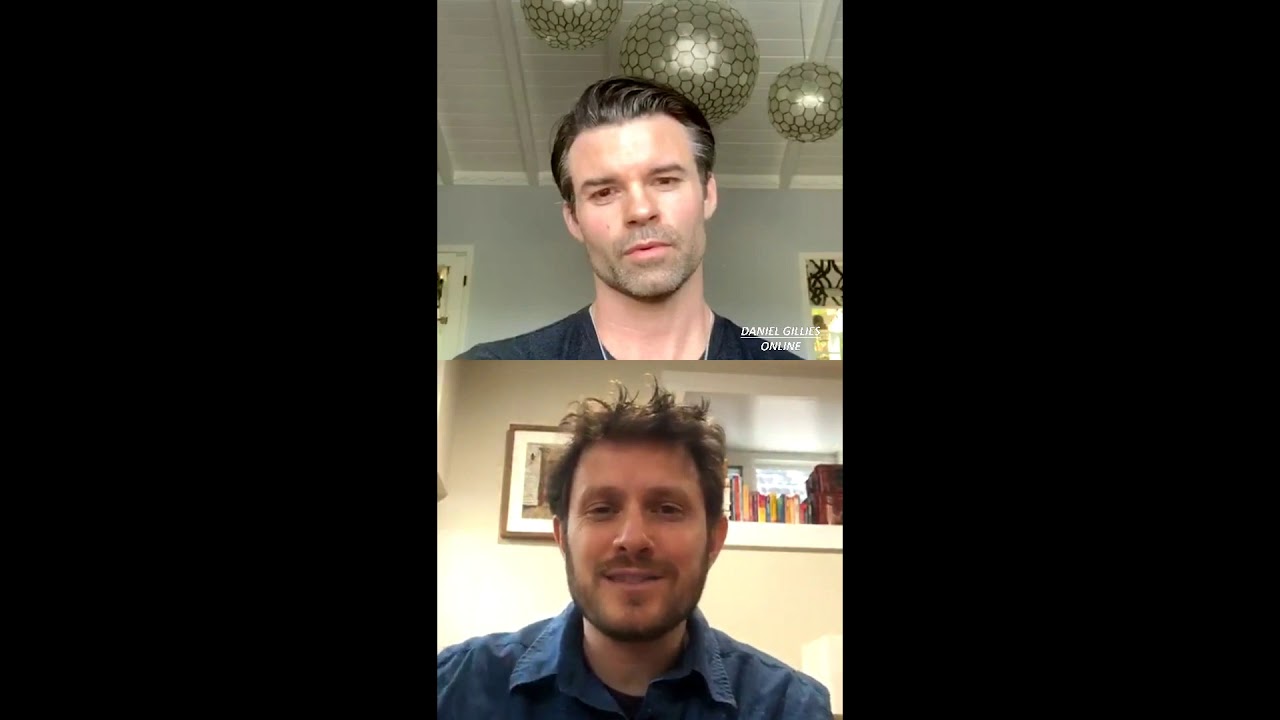Daniel Gillies Instagram Live with Oxfam 22/05/20
