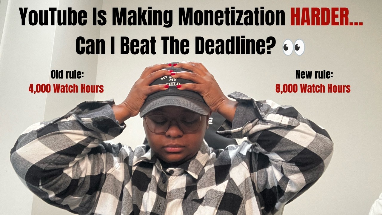 YouTube Is Making Monetization HARDER&hellip; Can I Beat the Deadline? 👀