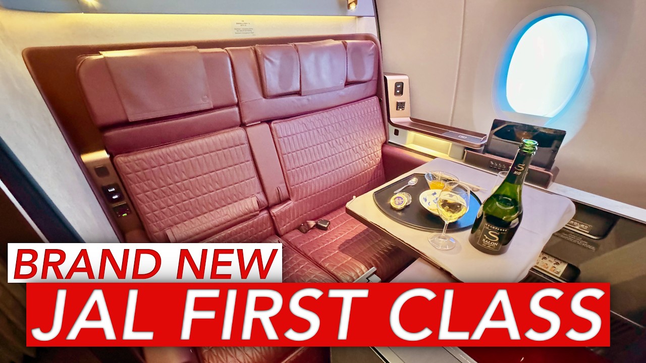 Подробный обзор НОВОГО ПЕРВОГО КЛАССА Japan Airlines — Airbus A350-1000