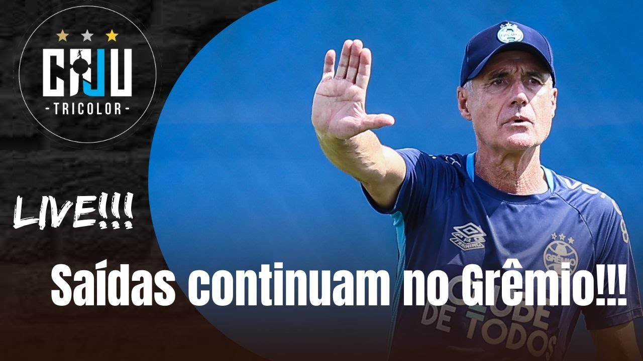 A BARCA DE SAÍDAS DO GRÊMIO NÃO PARA l RESPALDO PARA LUIS CASTRO l INFORMAÇÕES AO VIVO!!!