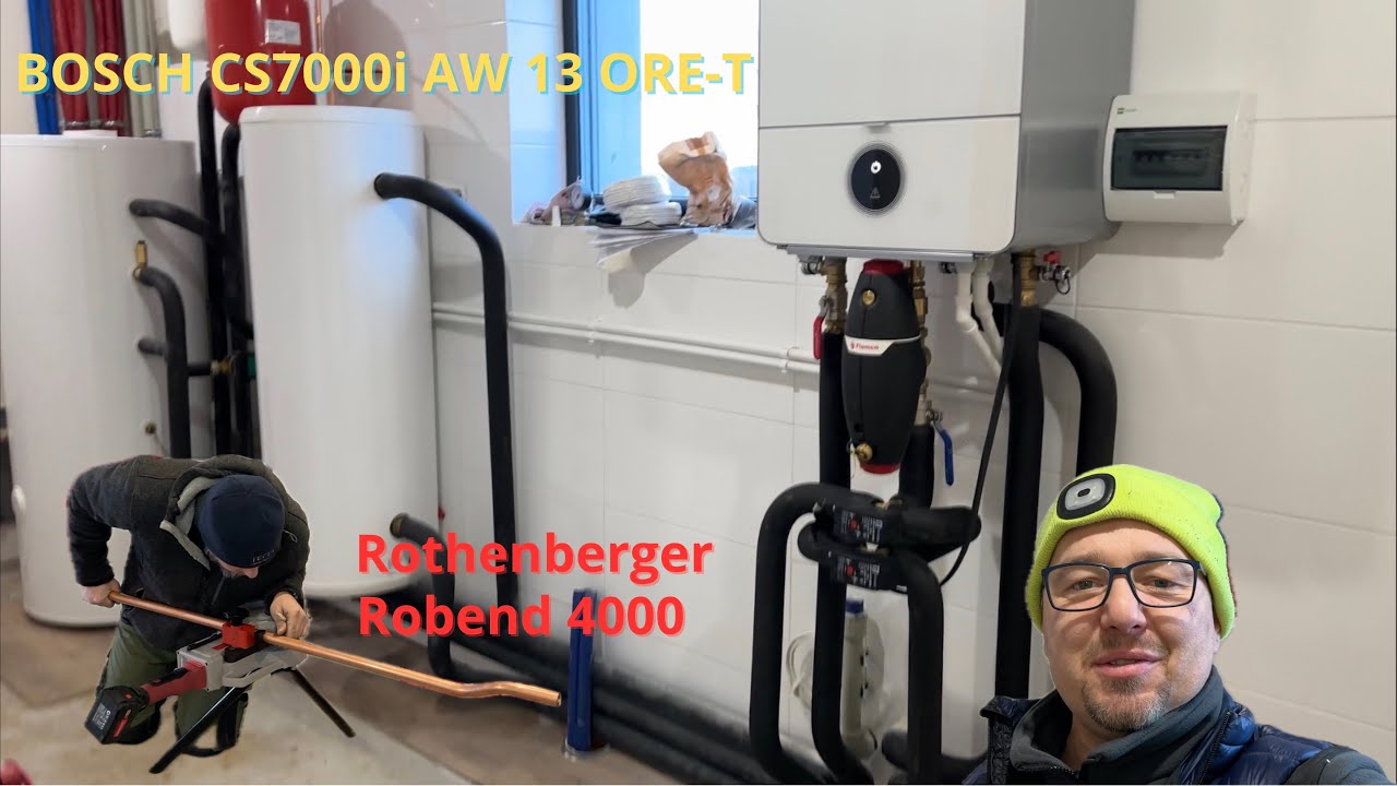 Efektywne ogrzewanie dzięki pompie ciepła Bosch CS7000i AW 13 ORE-T