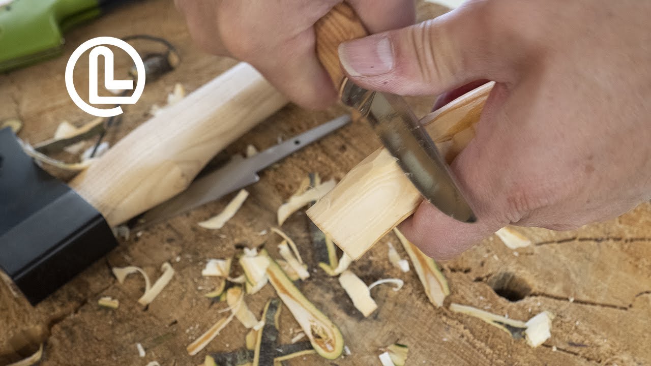Lav en kniv af friskt tr&aelig; | Knivbygning for begyndere | Lin&aring; DIY