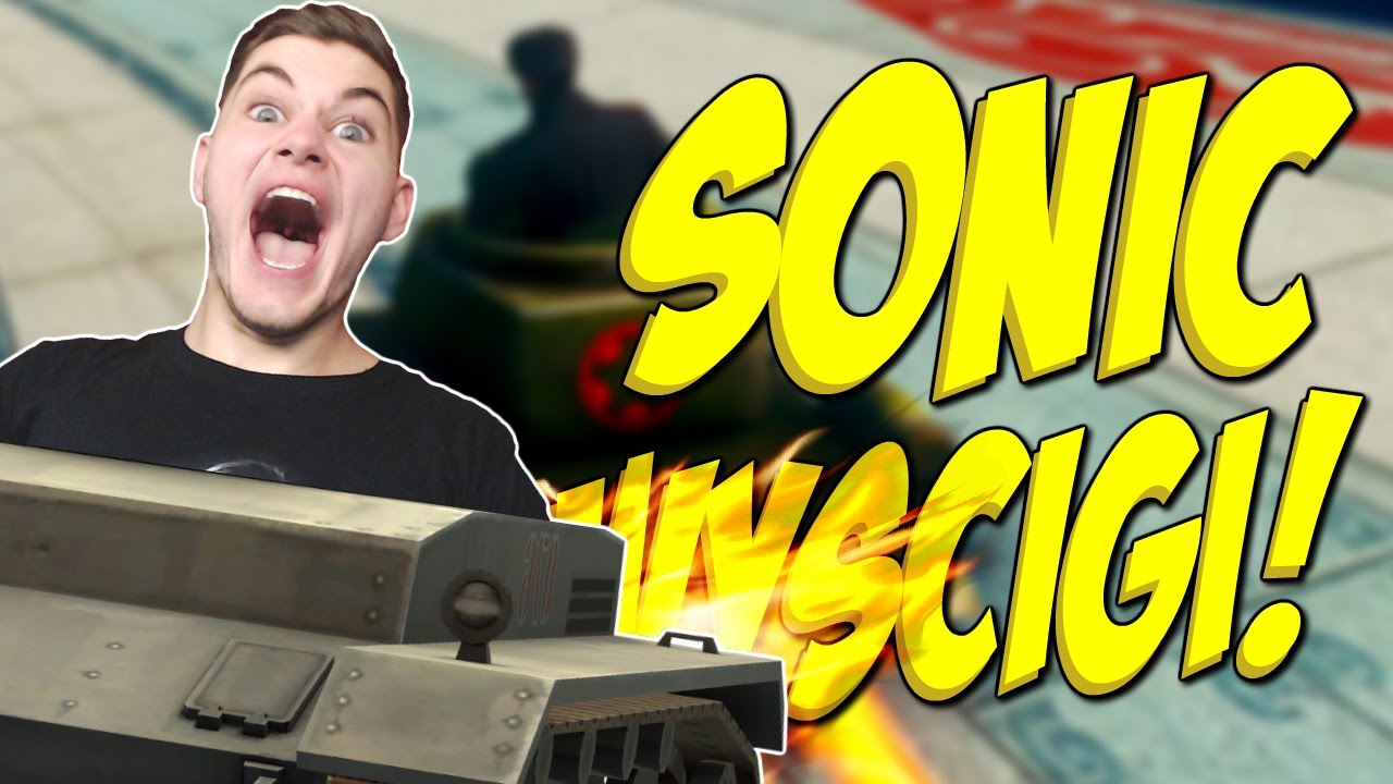 SUPER CZOŁG DRIFT! SONIC WYŚCIGI! w/ W LUJ OSÓB XD