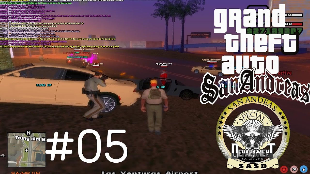 [SAMPVN] SASD | Pursuit #05 - Truy đuổi tội phạm bắt cóc người
