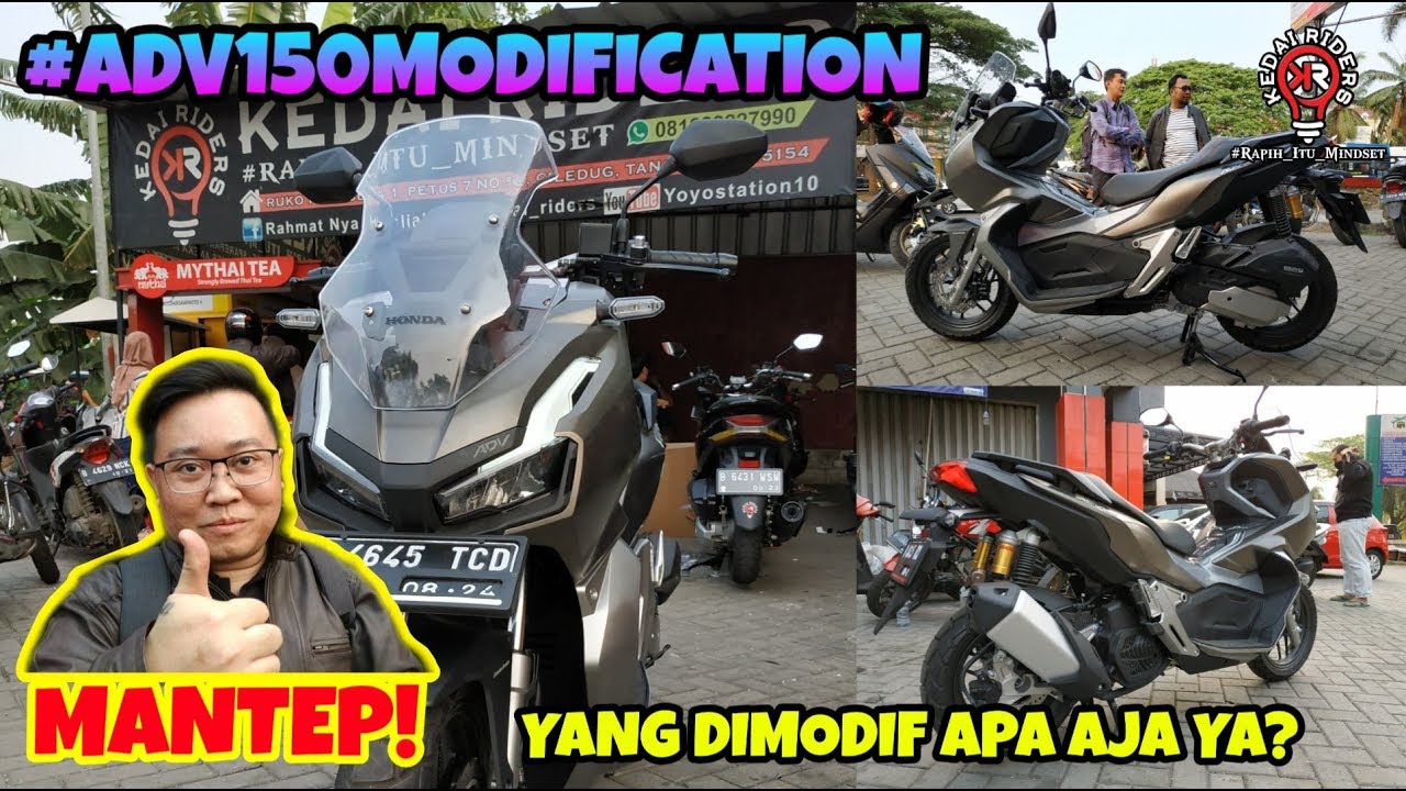 Modifikasi ADV Milik Om Roy dari Cakung Jaktim