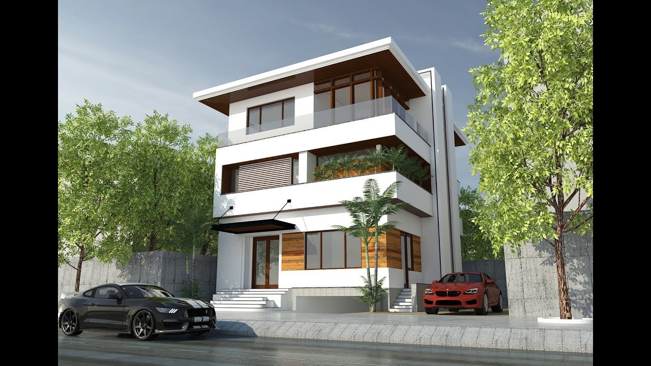 Vray exterior sketchup - exterior rendering tutorial