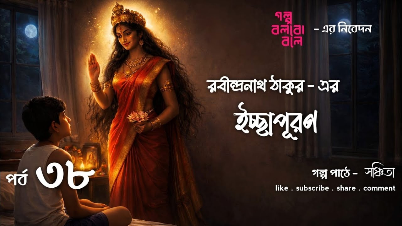 ইচ্ছাপূরণ✨। Rabindranath Tagore । Bengali Audio Story 🔥🔥🔥