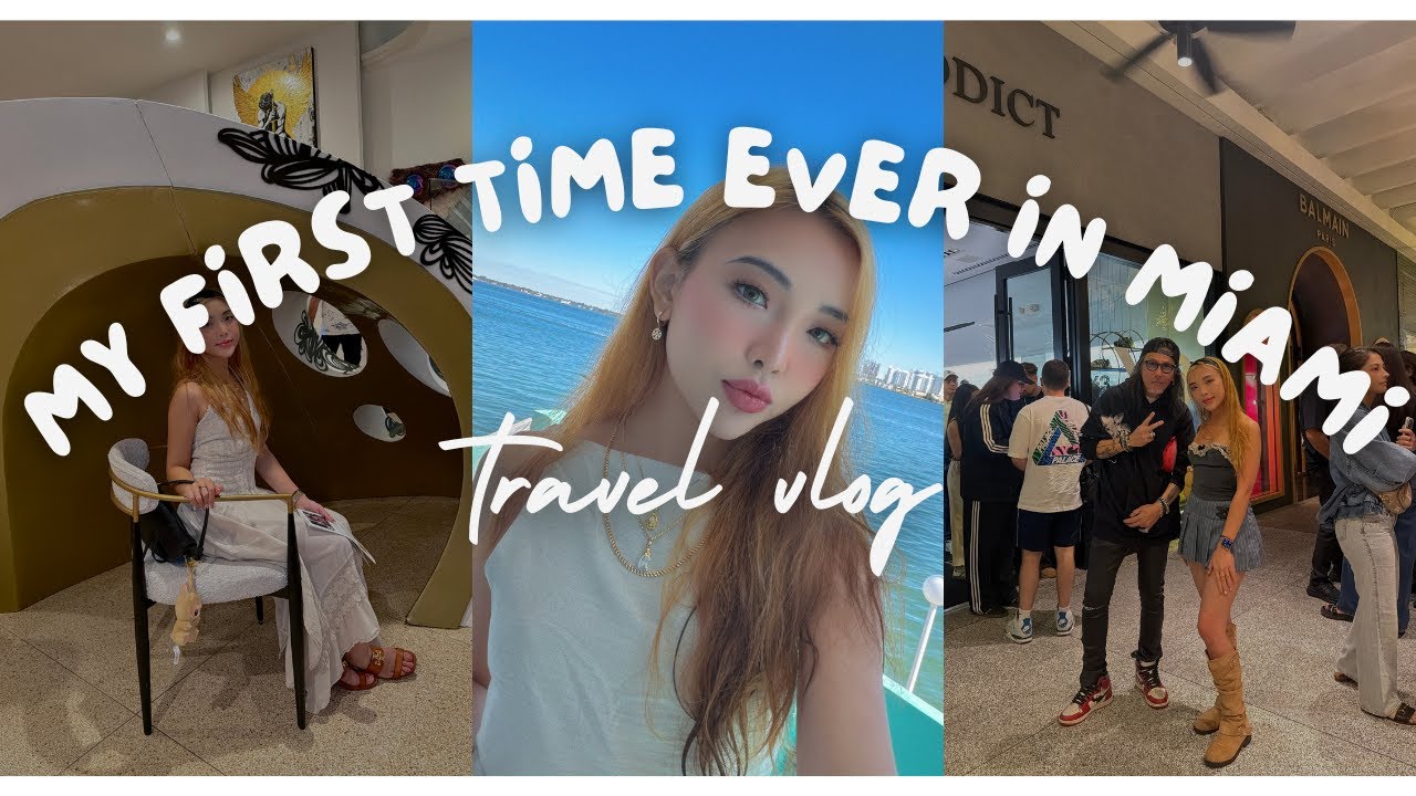 My first time in Miami vlog....and I came back...twice