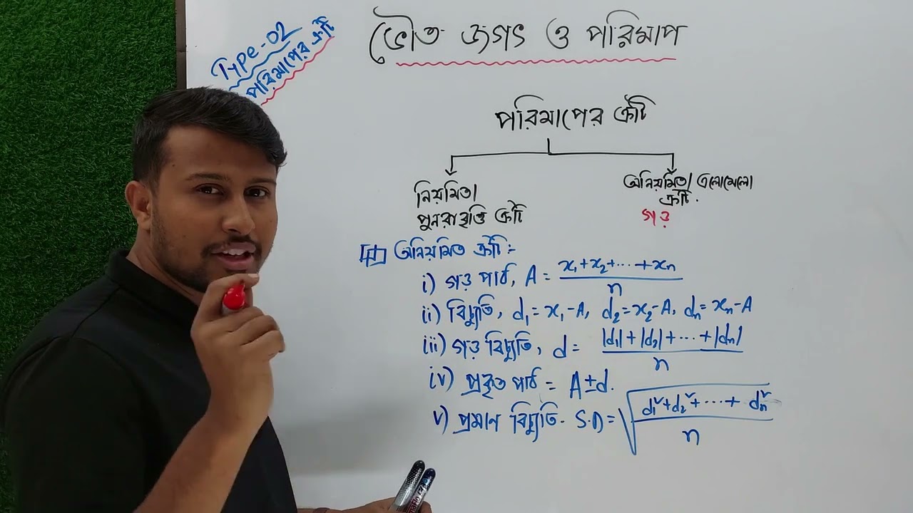 ভৌত জগৎ ও পরিমাপ || HSC PHYSICS 1st Paper || Measurement || Compact Class || Yasin Vaiya