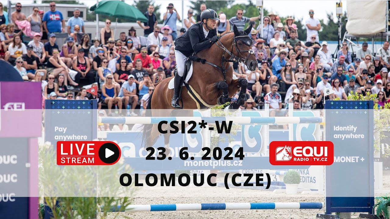 LIVE 🔴 | show-jumping CSI-W Olomouc (CZE) – 23. 6. 2024