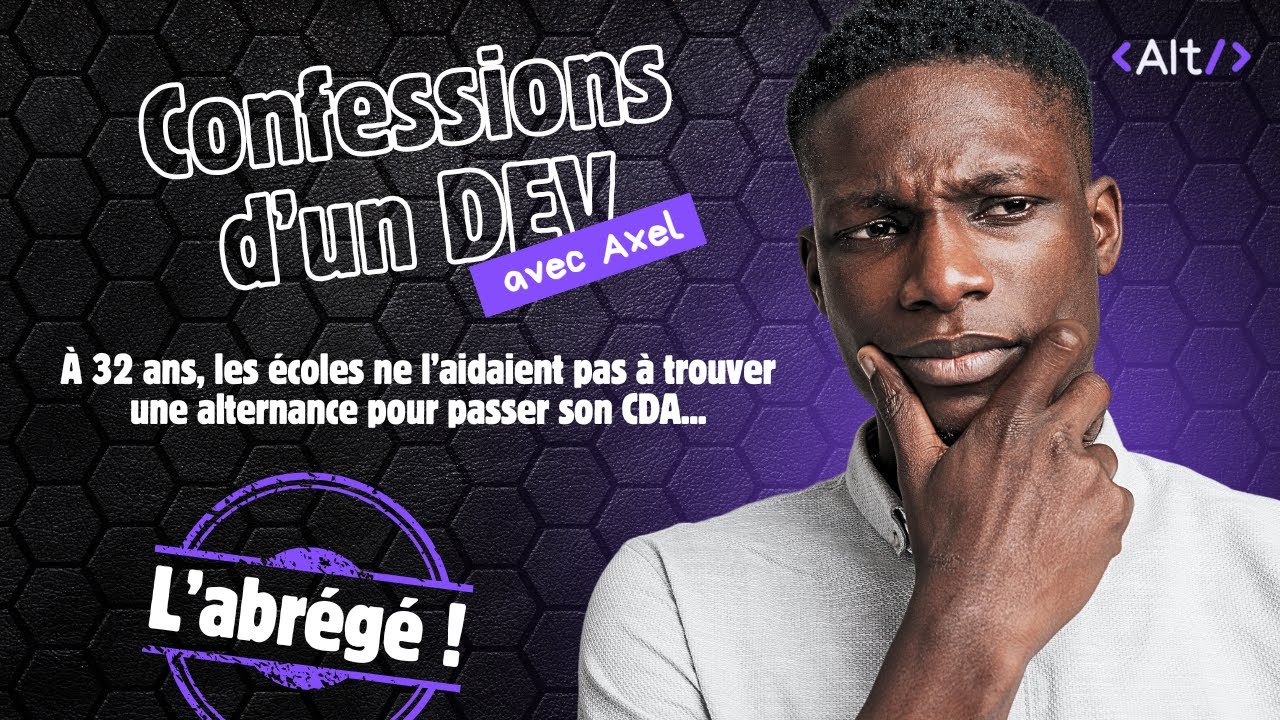 Reconversion à +30 ans : Devenu développeur après 6 mois de formation, recruté en 1 mois - L'ABRÉGÉ