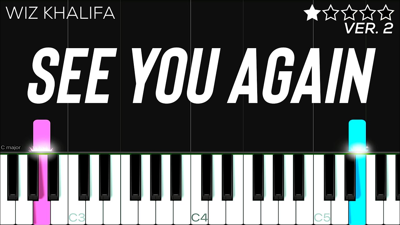 Wiz Khalifa - See You Again ft. Charlie Puth | EASY PIano Tutorial