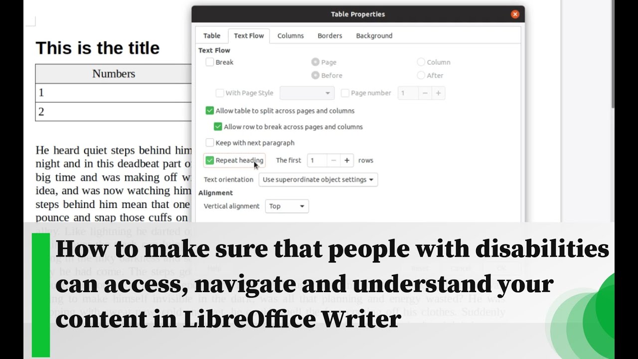 How to make sure that people with disabilities can access, navigate and understand your content