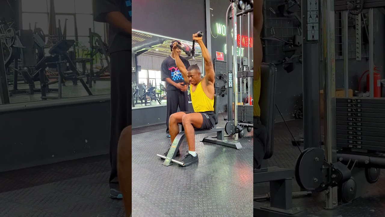 Overhead  Cable Tricep Extension/your bread and butter for bigger arms