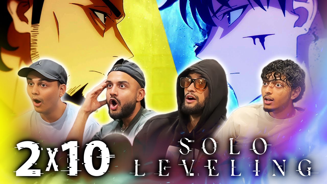 JINWOO VS GOTO 🤯| BROTHERS watch Solo Leveling 2x10 