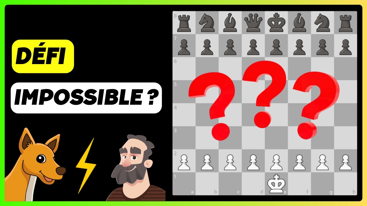 Est-ce que je peux battre Martin avec un ROI et 8 PIONS ? ♟️