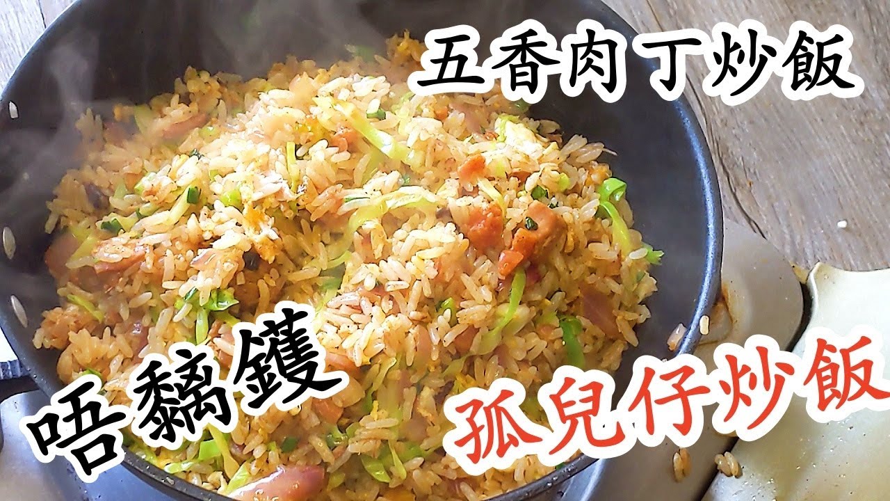 五香肉丁炒飯/孤兒仔/女炒飯/容易做啊/茶記口味/粵語/中字