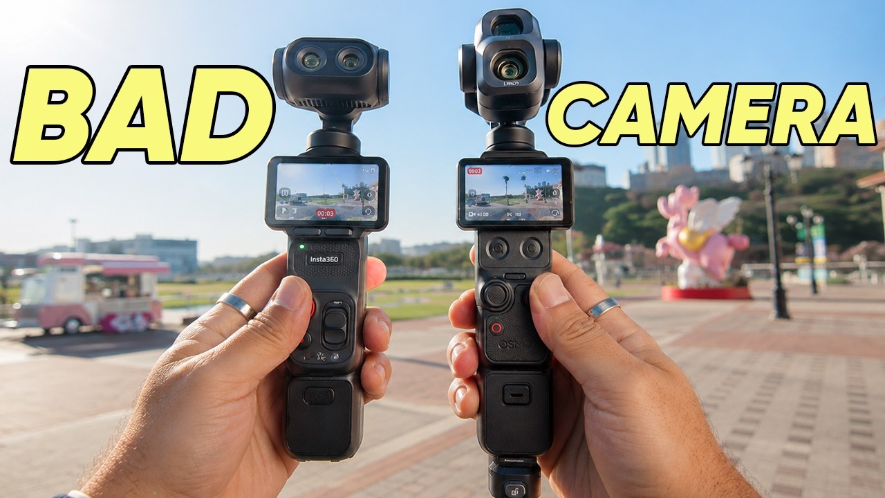 DJI Osmo Pocket 4P против Pocket 4 против Luna Ultra &mdash; кто победит? Полное сравнение камер и зума!