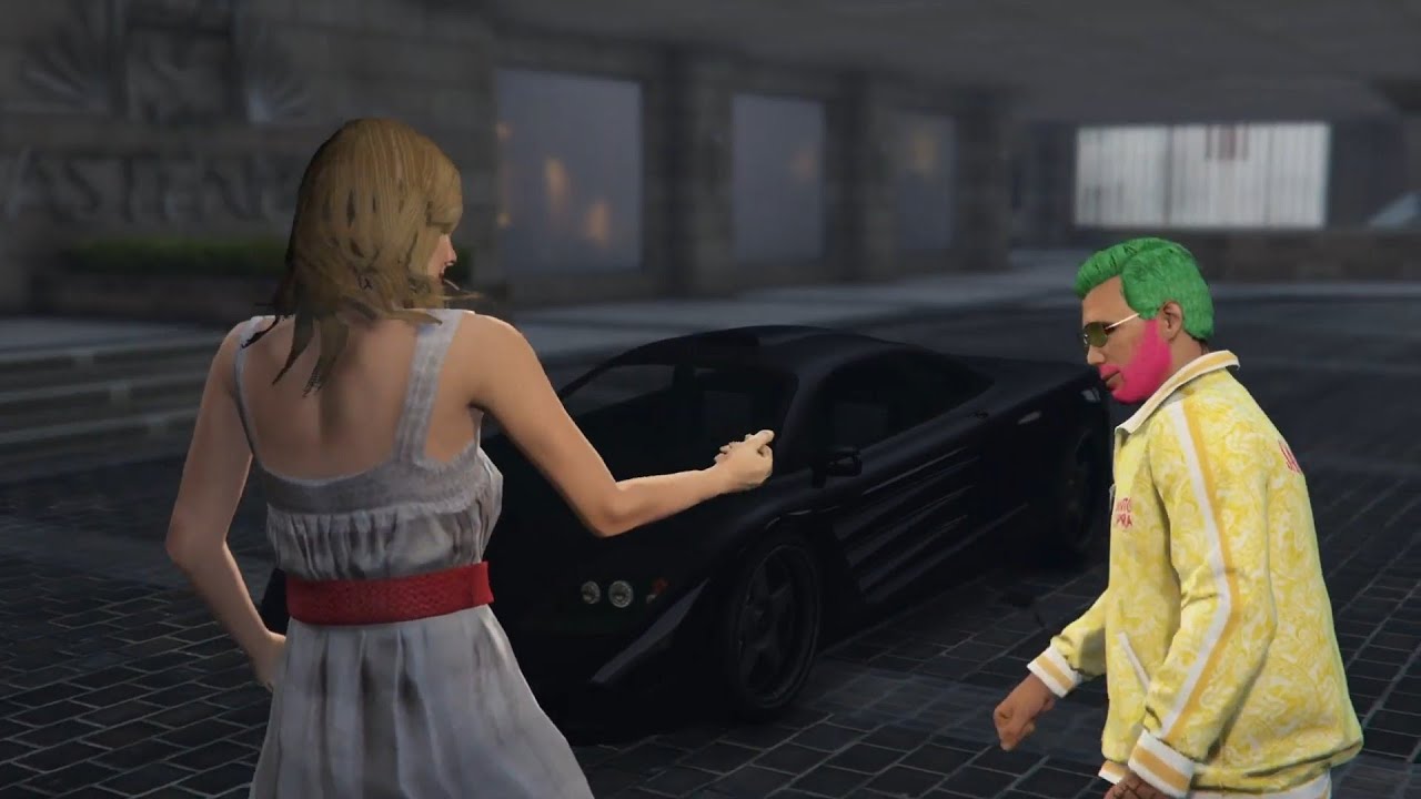 GTA Online Auto Shop Deliver Vehicle Mission A Bit Buggy, but works..