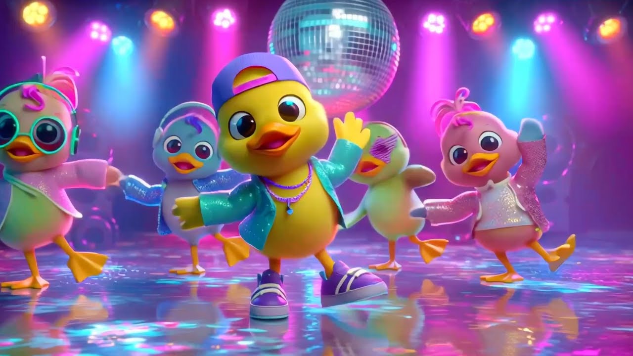🪩 Kacze DISCO &ndash; piosenka dla dzieci