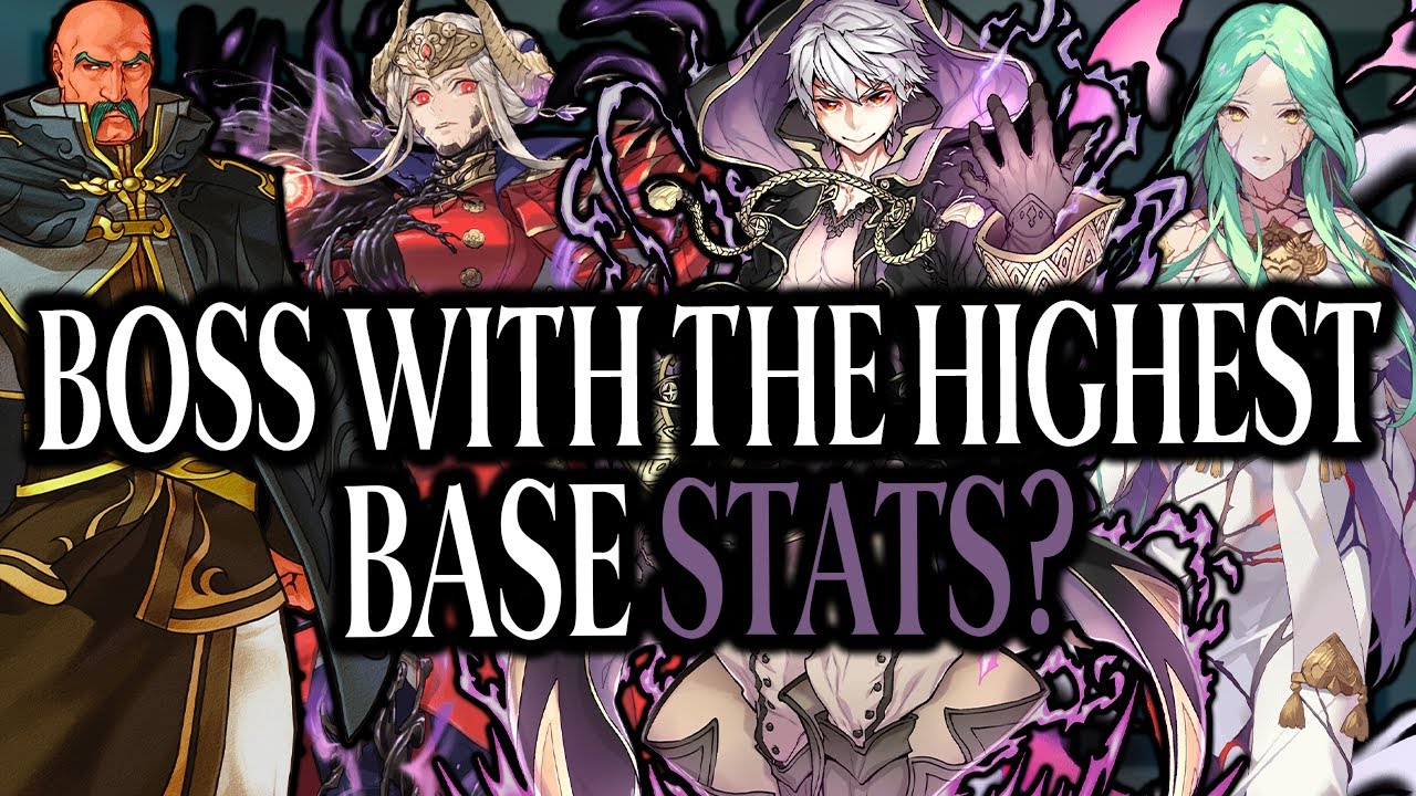 Which Fire Emblem Boss Has The Highest Stats? (FE1 - FE16)