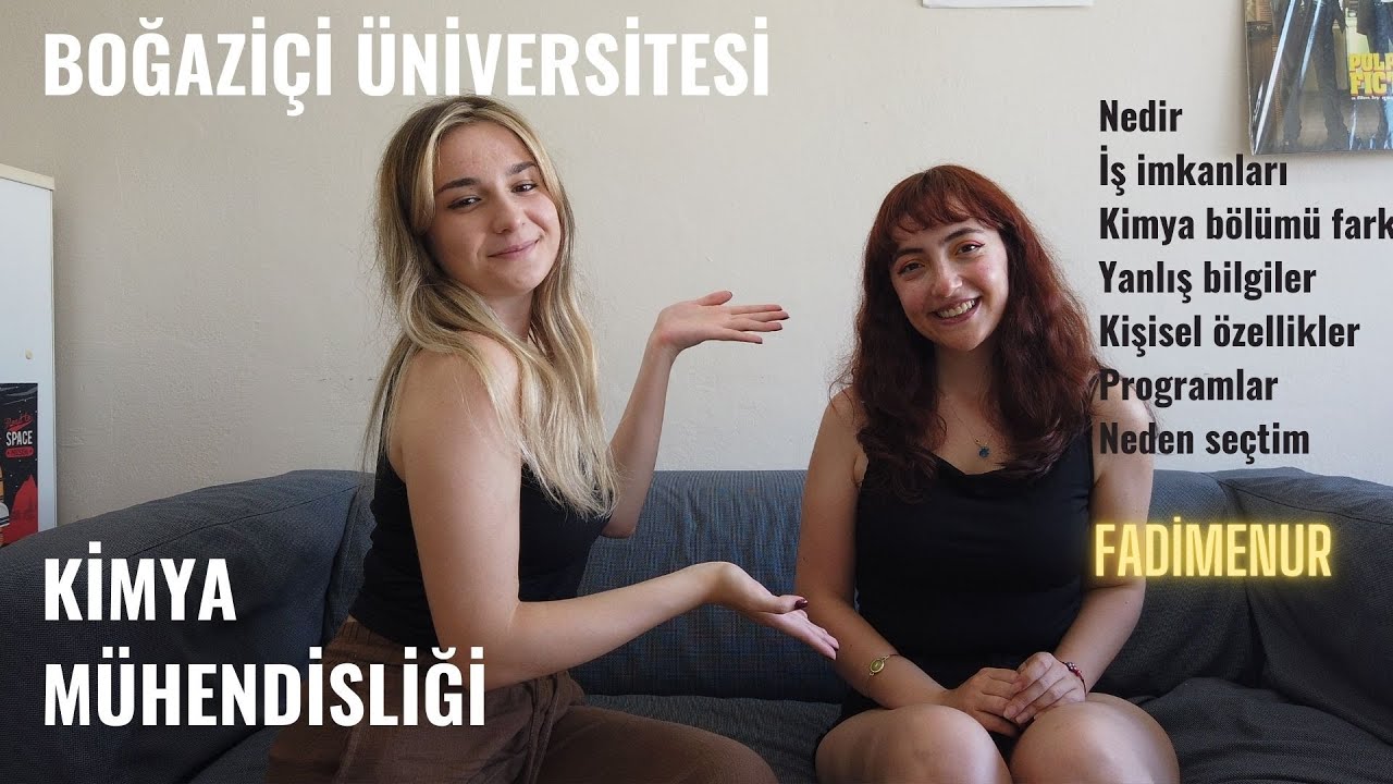 Kimya Mühendisliği Hakkında Her Şey - Boğaziçi Üniversitesi #yks2023