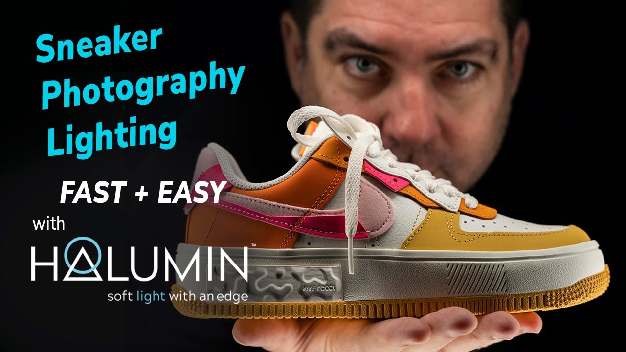 Sneaker Photography Lighting Tutorial the Fast and Easy Way with Halumin
