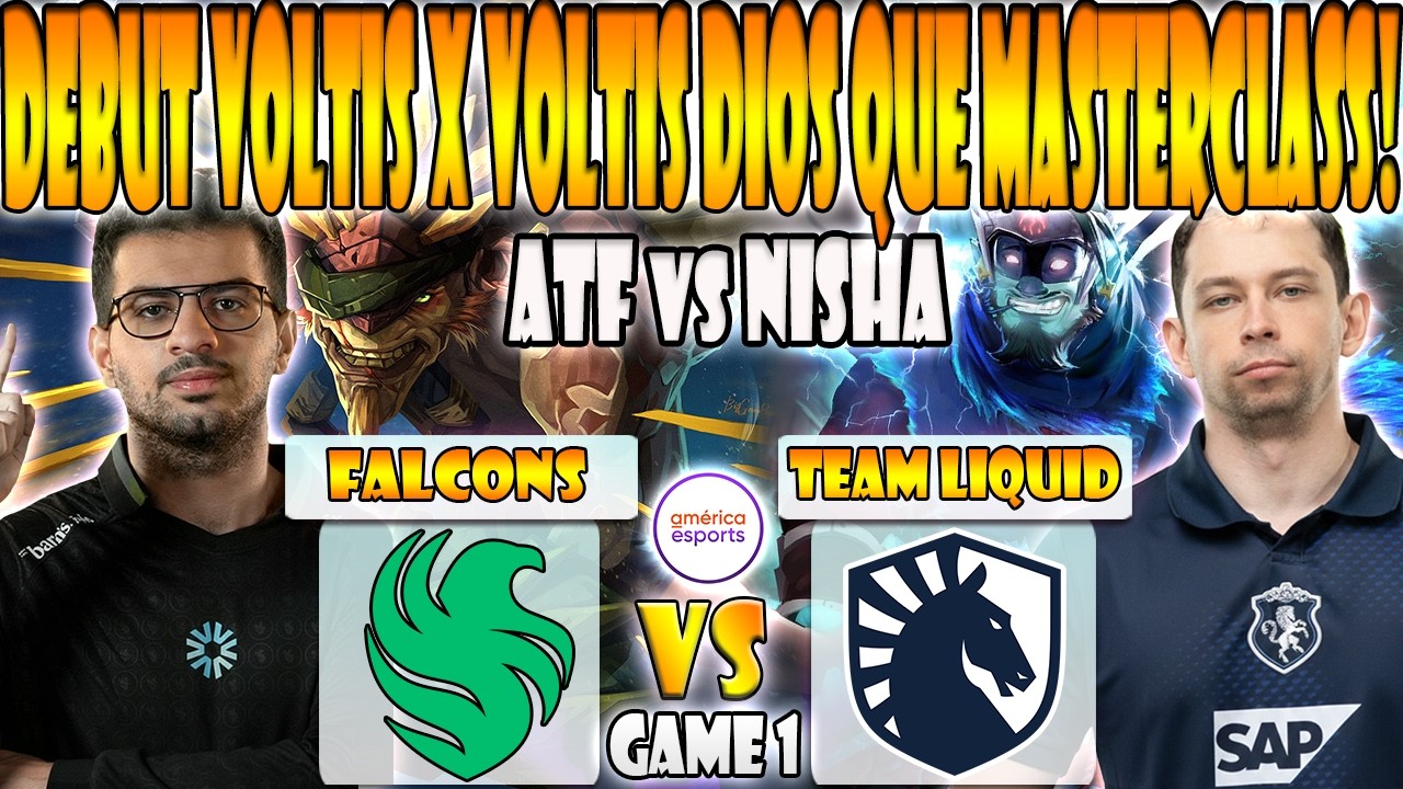 FALCONS vs TEAM LIQUID BO5[GAME 1]ATF, MALR1NE, SKITER VS NISHA, MICKE, ACE-BLAST SLAM VI 2026-DOTA