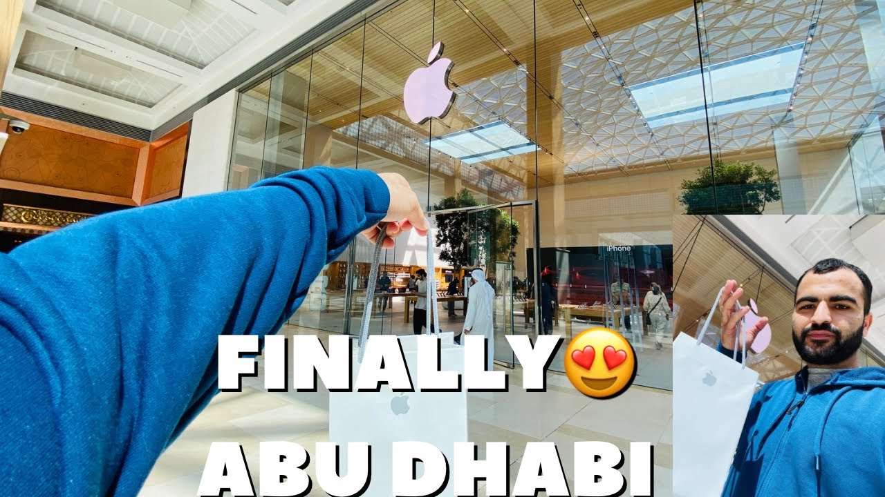 Buying the New iPhone 17 Pro at Yas Mall Abu Dhabi | Apple Store Experience 🇦🇪📱