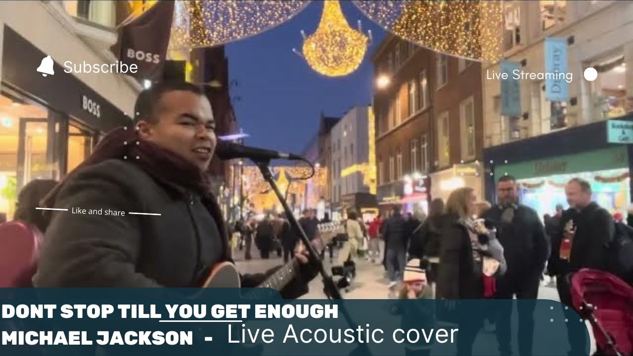 Don’t Stop Till You Get Enough- Michael Jackson - Fabio Rodrigues Acoustic Public C O V E R.