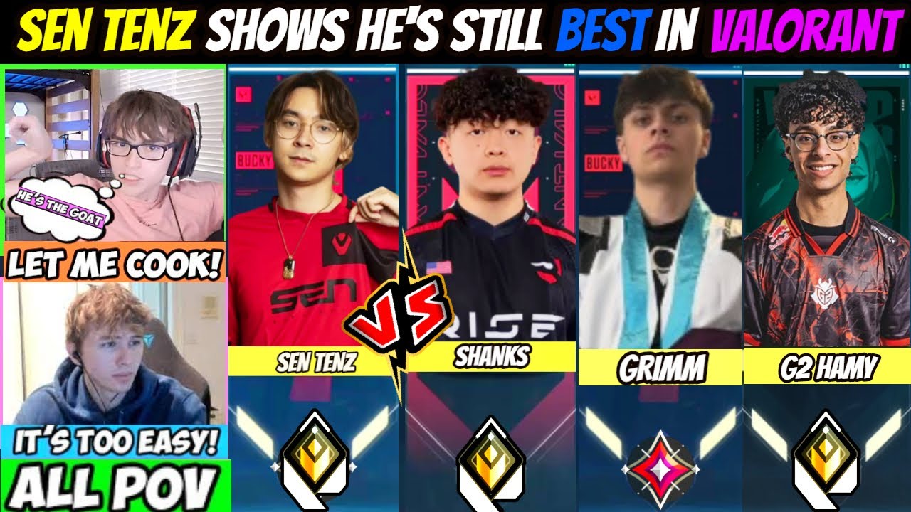 SEN Tenz Met FNC Prod & Dasnerth & Destroyed Shanks Grimm & G2 Hamy With Mtch MVP Against in Ranked