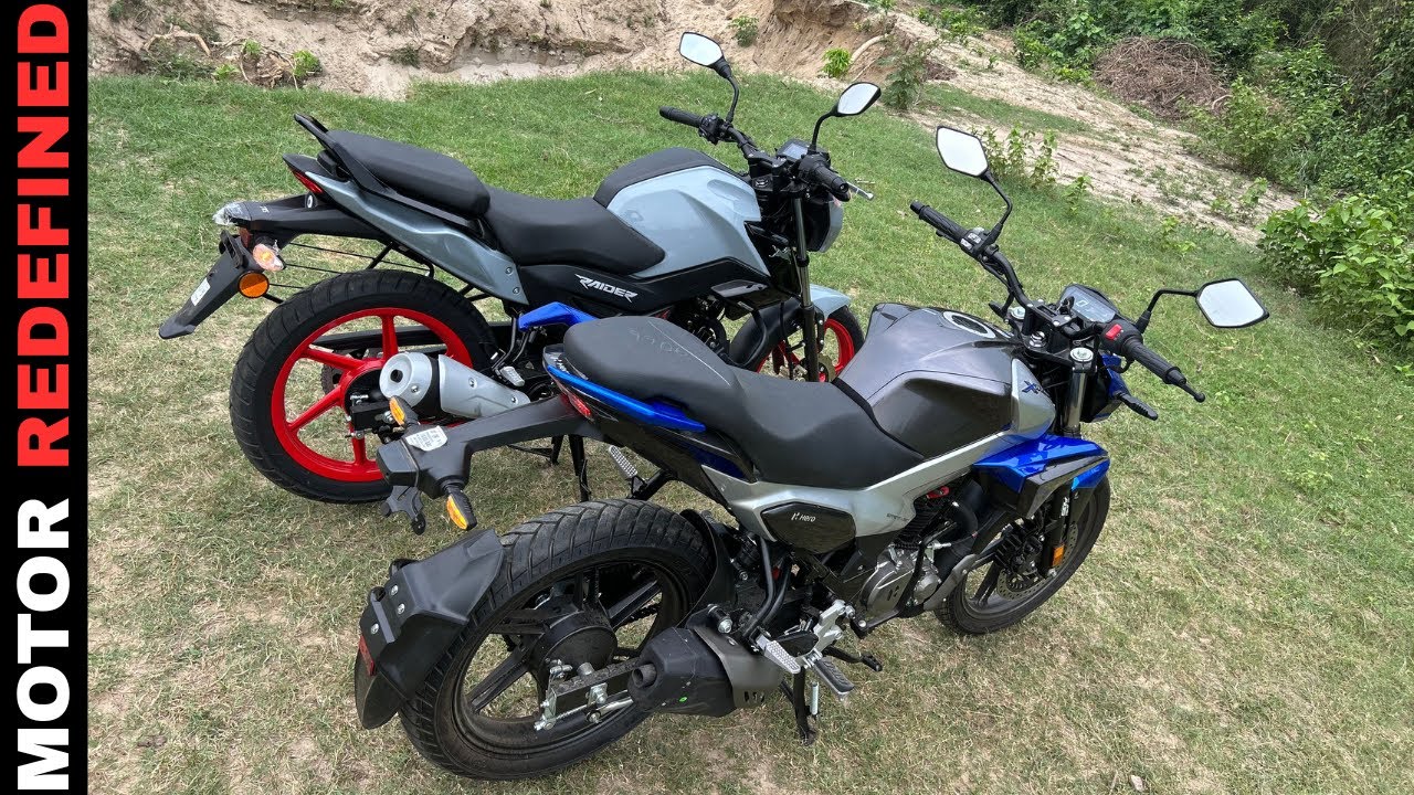 Finally 2025 Hero Xtreme 125R Single Seat Vs TVS Raider 125 IGo Ride Comparison | Best Kaun??
