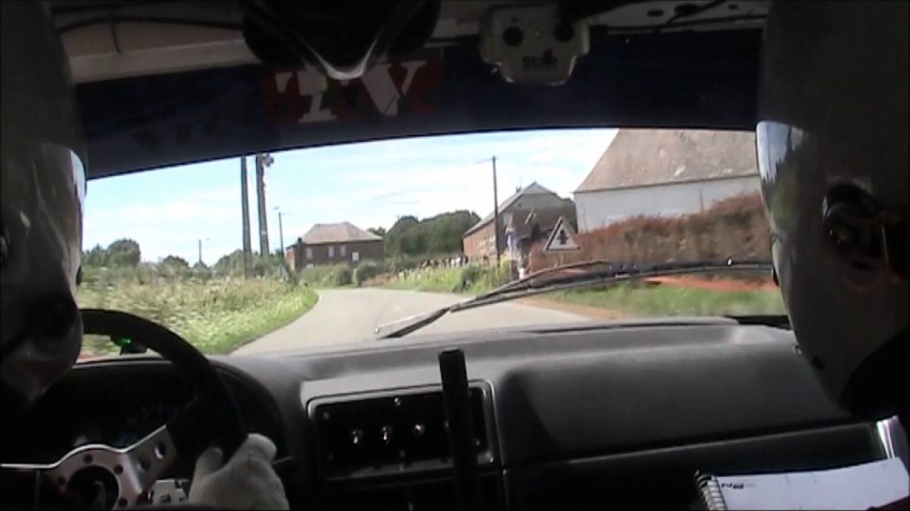 Rallye Avesnois 2016 - ES3 - JF Bernard / Alex Desquiret - Citro&euml;n Ax F2/12